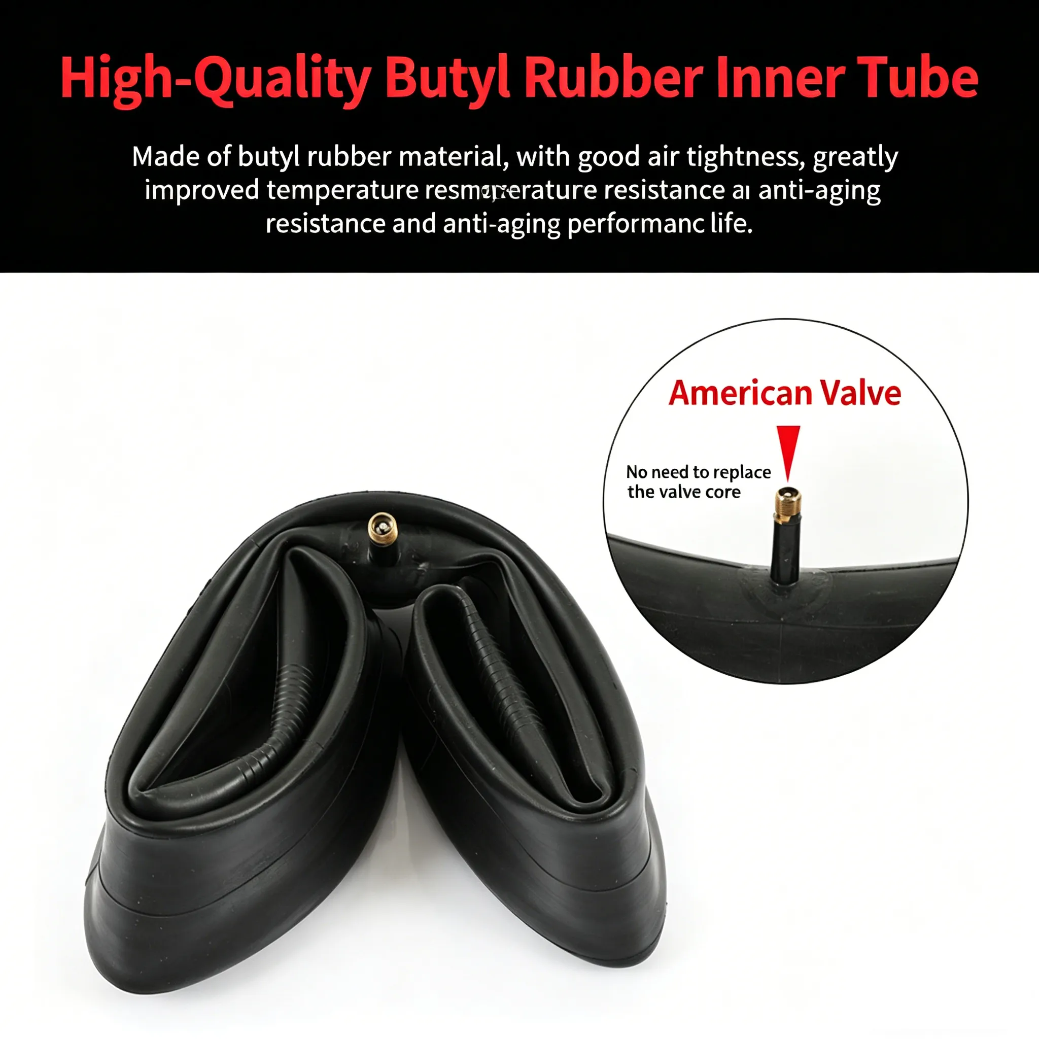 Rubber Bicycle Inner Tube 3